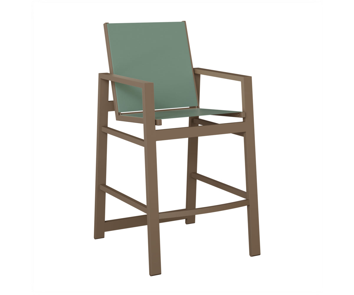 Vida Padded Sling Bar Chair