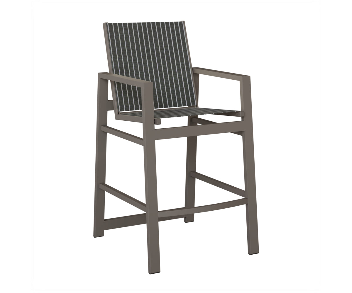 Vida Padded Sling Bar Chair