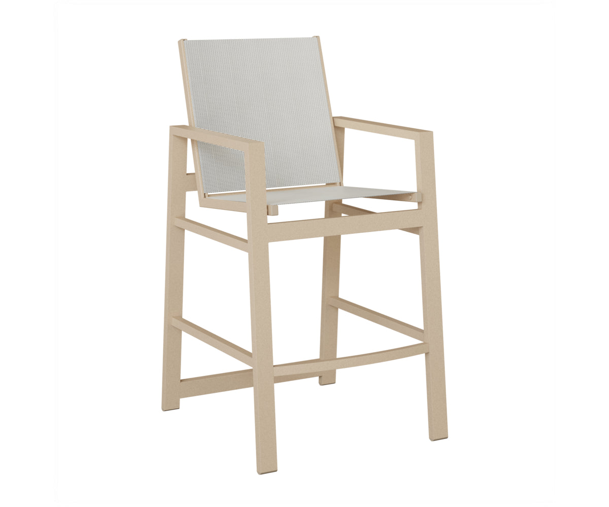 Vida Padded Sling Bar Chair