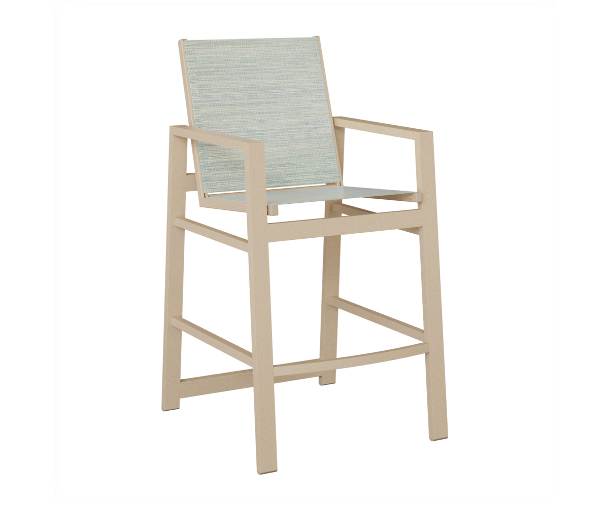 Vida Padded Sling Bar Chair