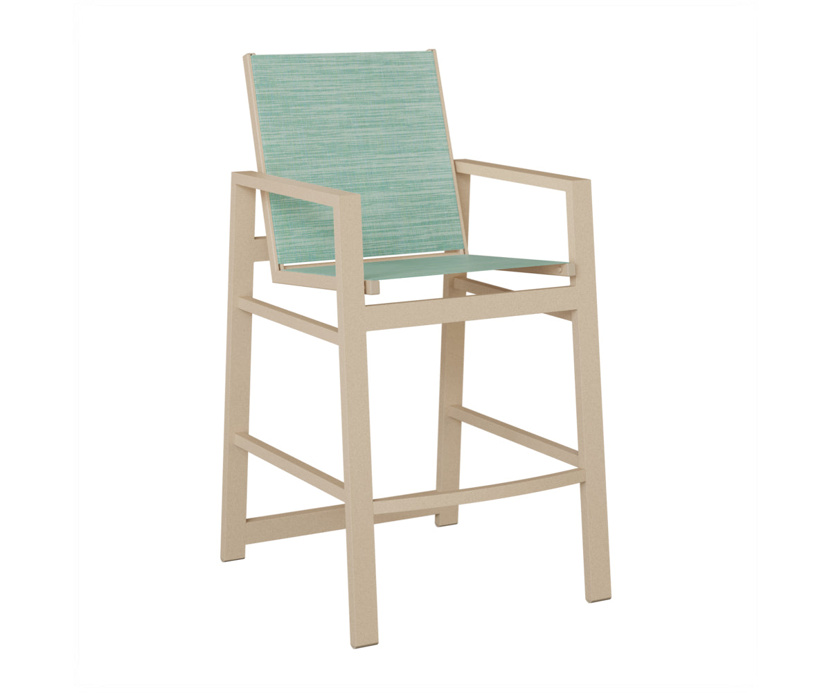 Vida Padded Sling Bar Chair