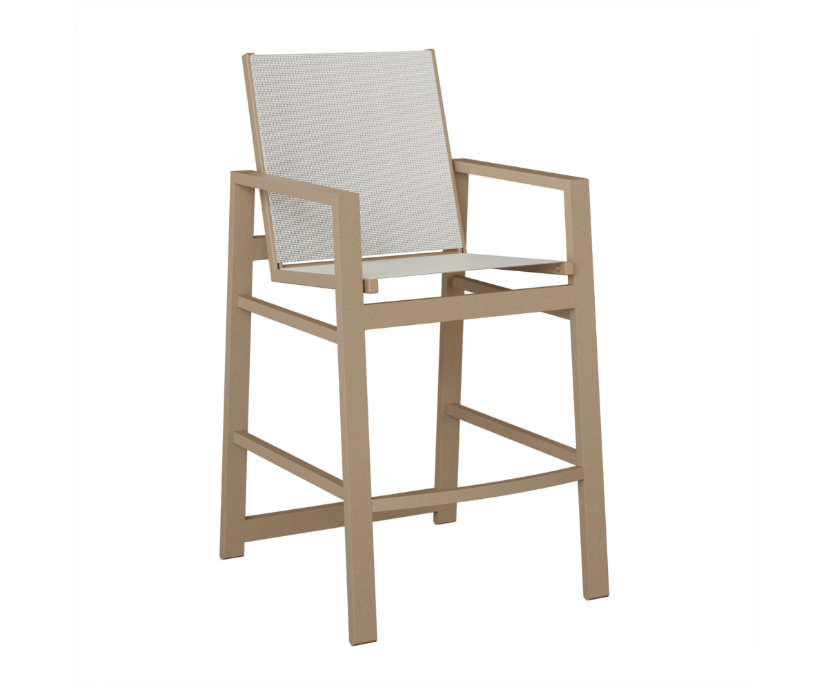 Vida Padded Sling Bar Chair