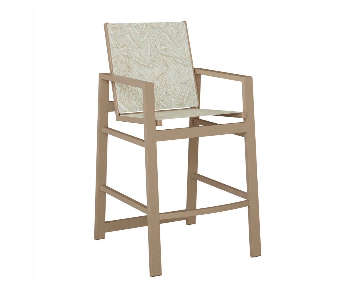 Vida Padded Sling Bar Chair