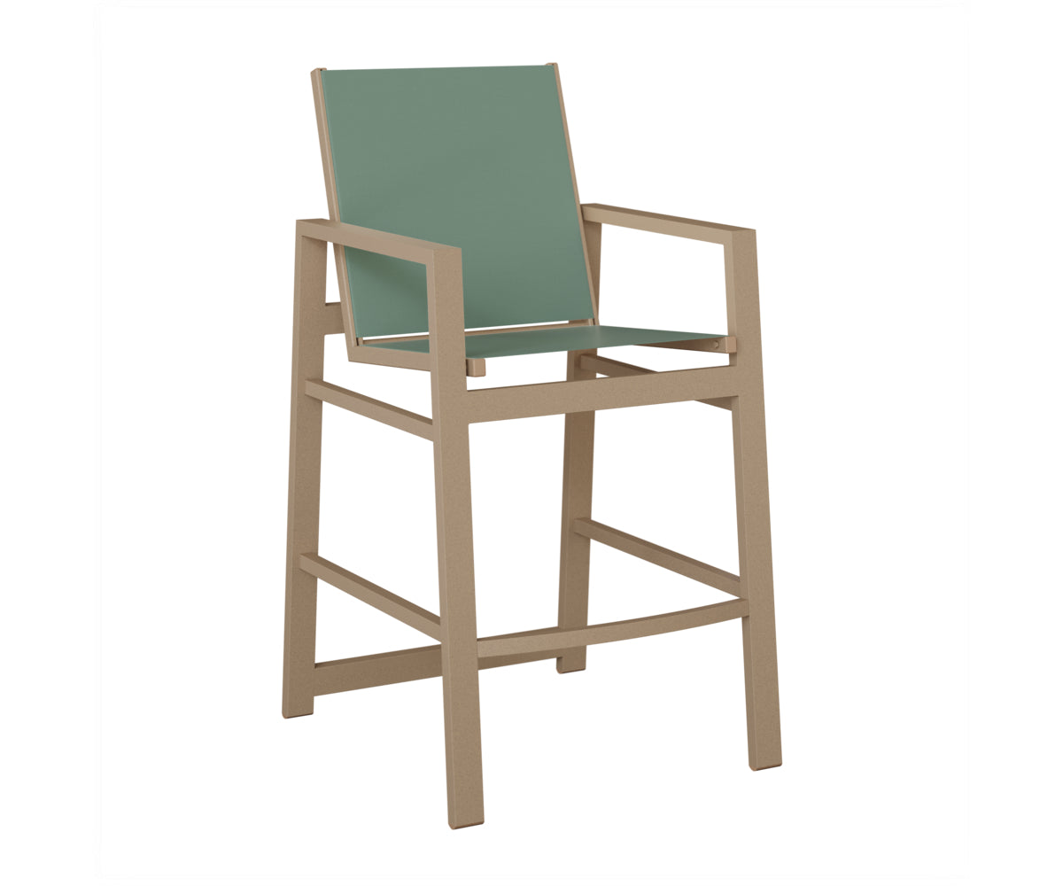Vida Padded Sling Bar Chair