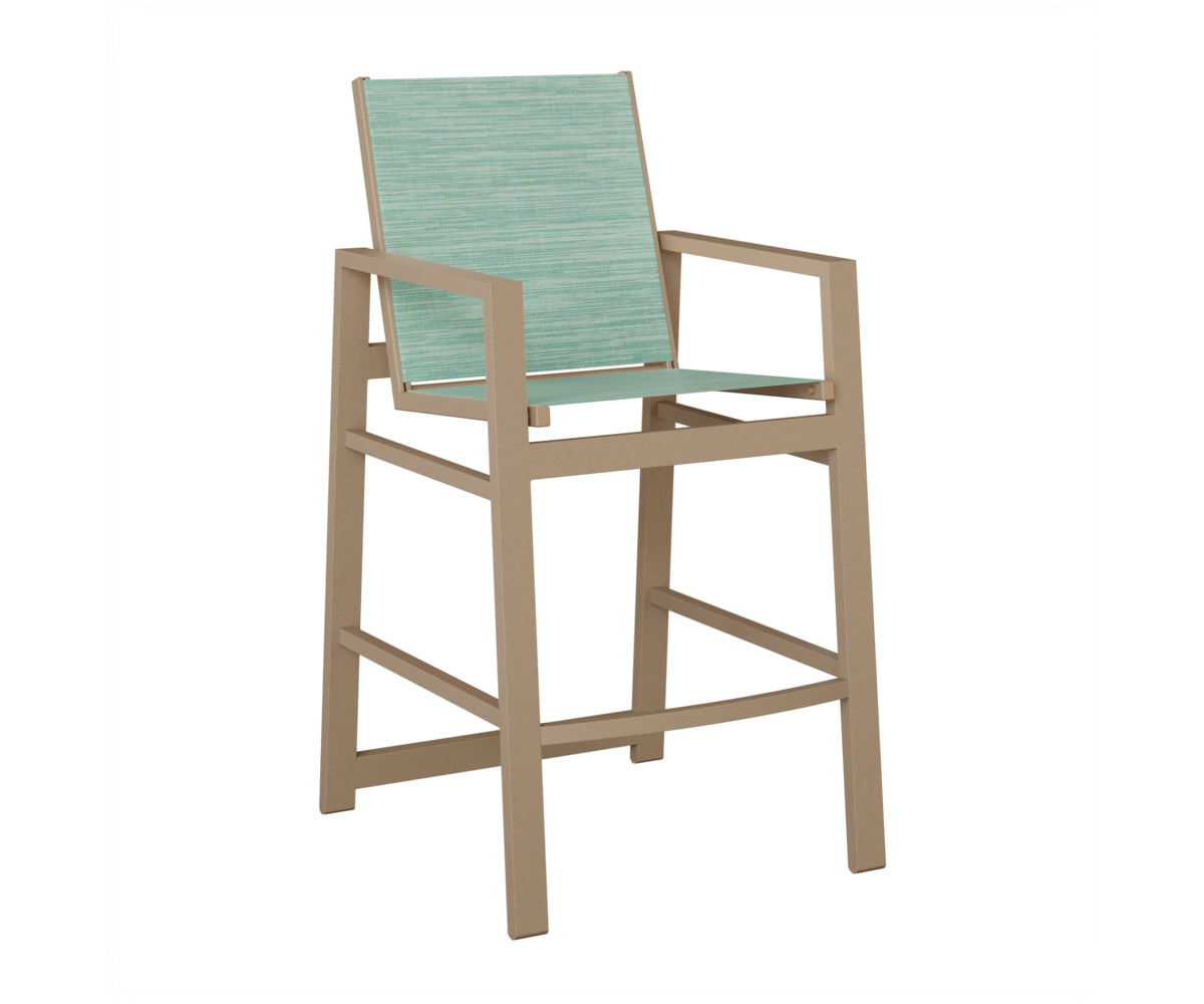 Vida Padded Sling Bar Chair