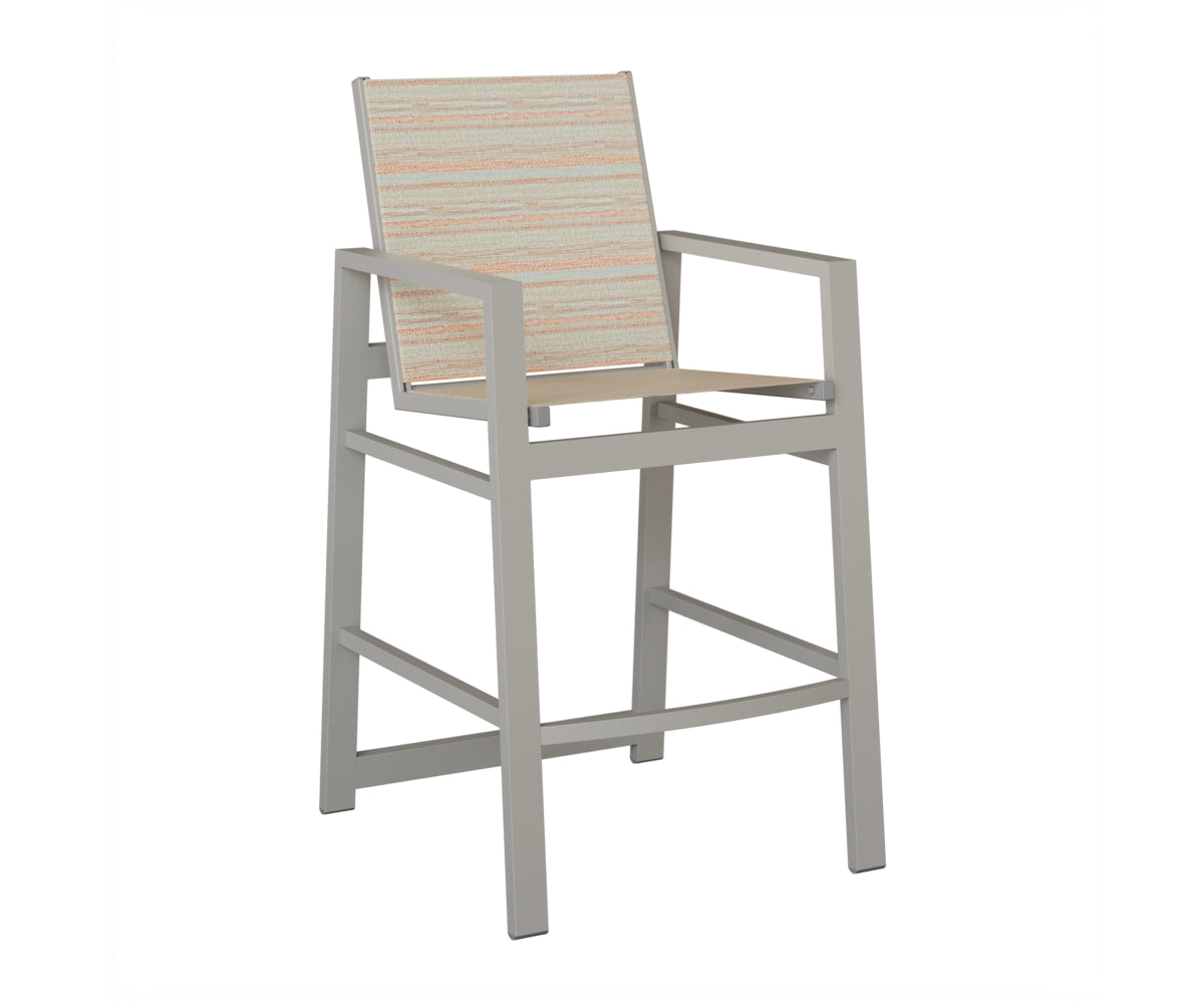 Vida Padded Sling Bar Chair
