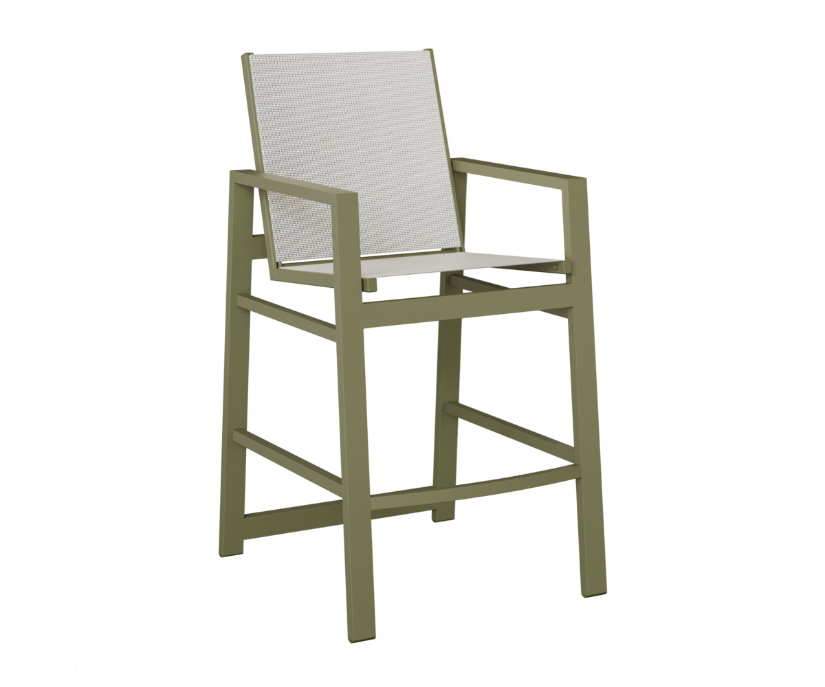 Vida Padded Sling Bar Chair