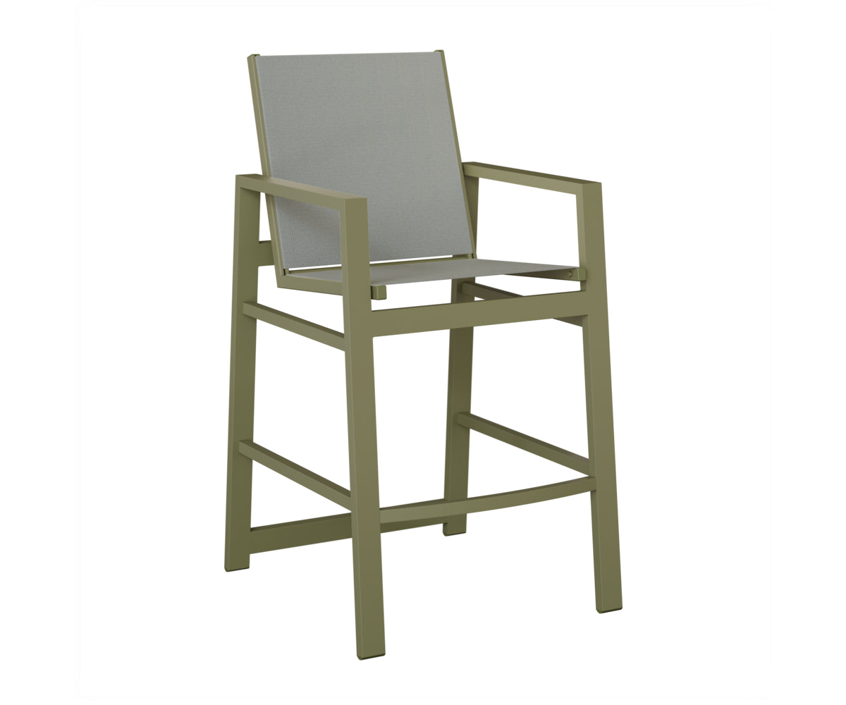 Vida Padded Sling Bar Chair