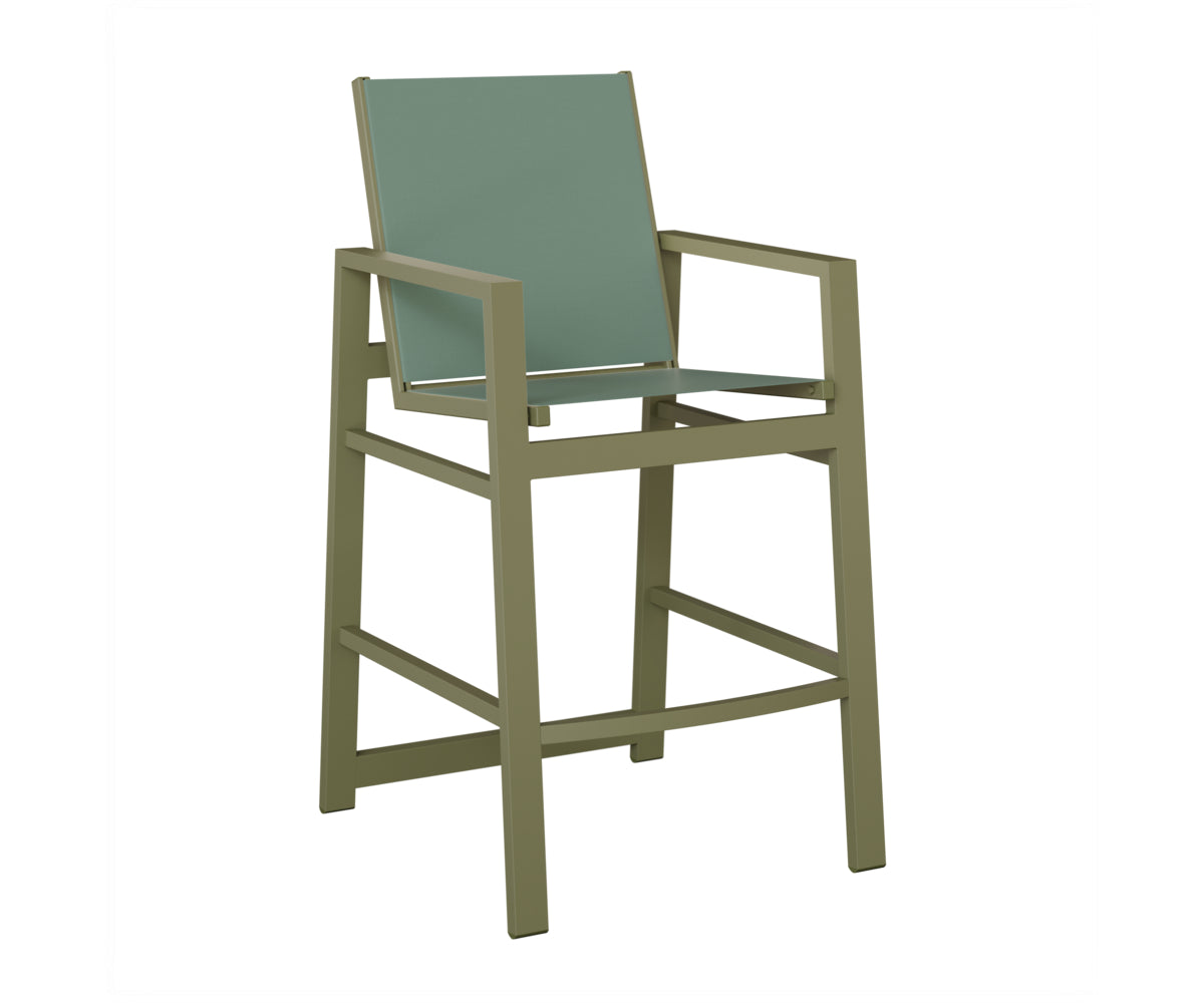 Vida Padded Sling Bar Chair