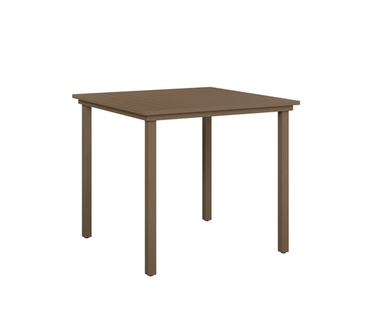 Vida 44" Aluminum Square Bar Table