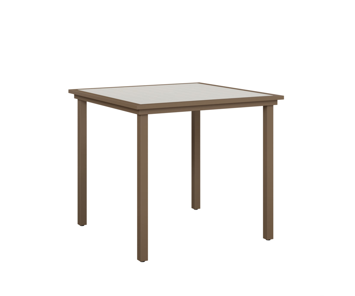 Vida 44" Poly Square Bar Table