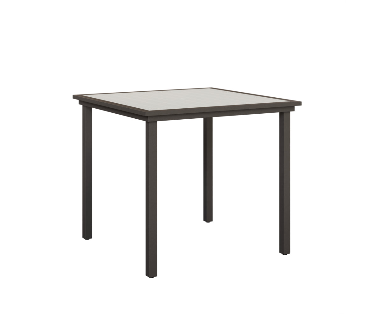 Vida 44" Poly Square Bar Table