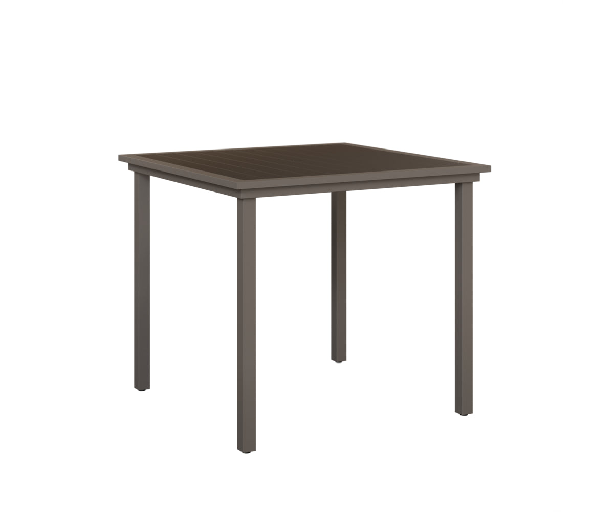 Vida 44" Poly Square Bar Table