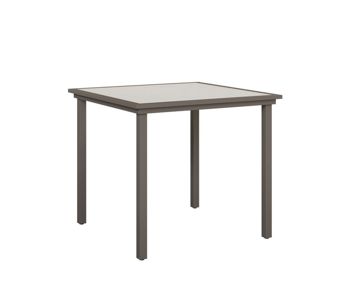 Vida 44" Poly Square Bar Table