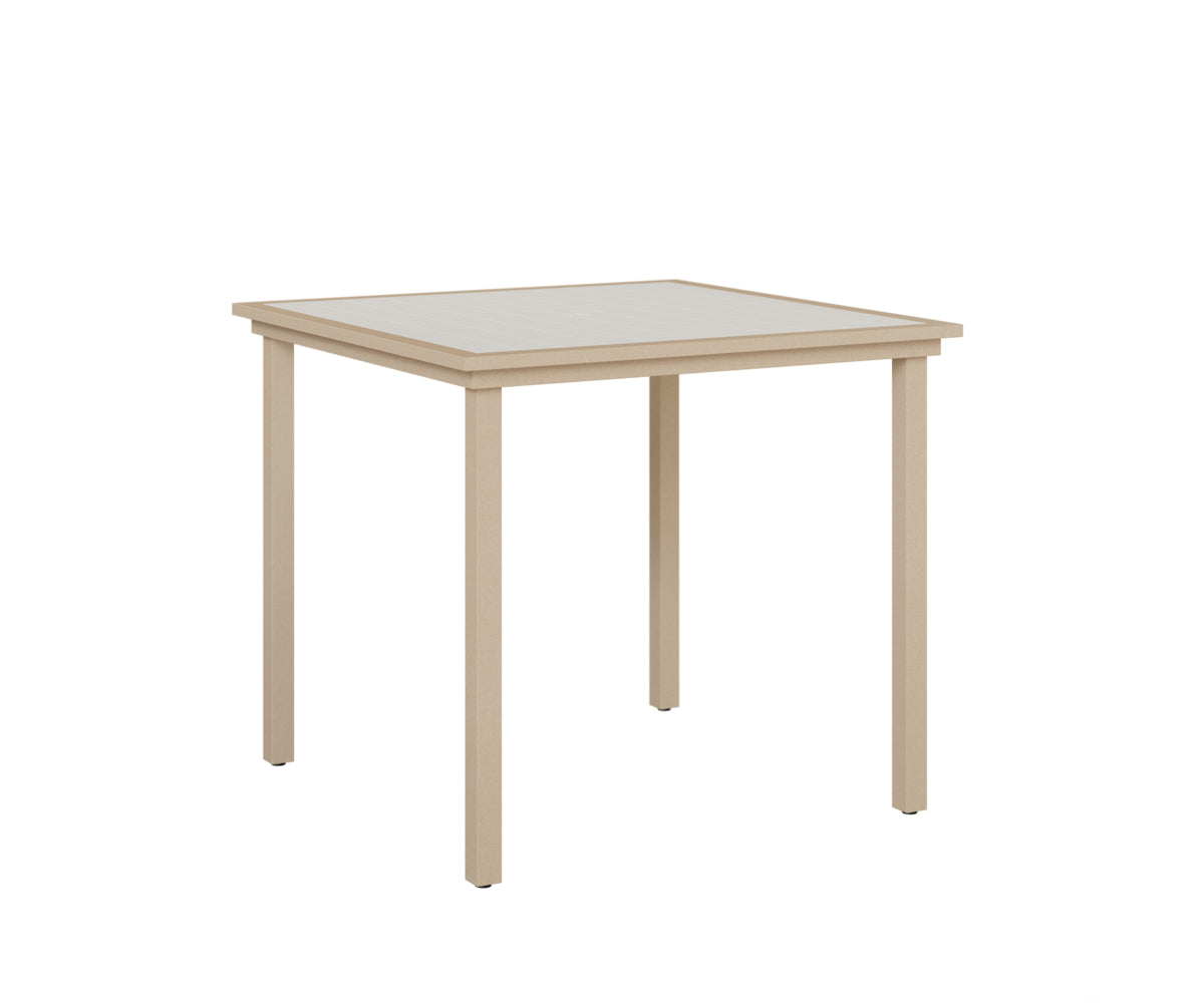Vida 44" Poly Square Bar Table