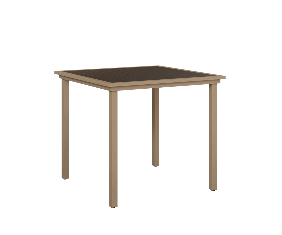Vida 44" Poly Square Bar Table