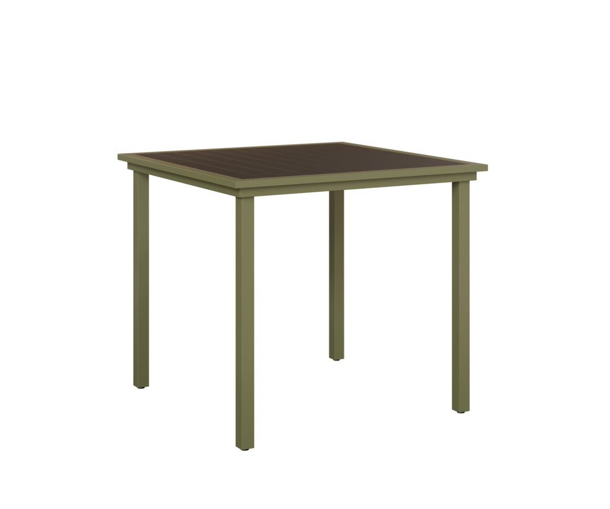 Vida 44" Poly Square Bar Table