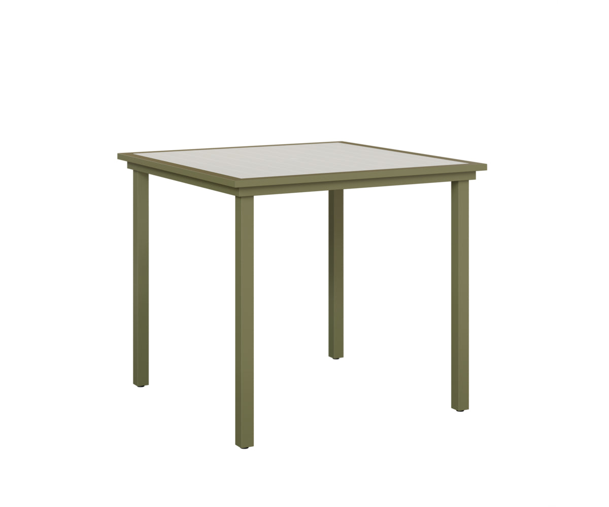 Vida 44" Poly Square Bar Table