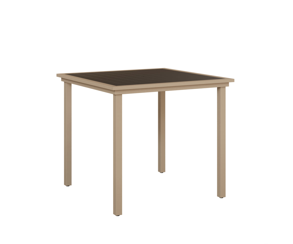 Vida 44" Poly Square Bar Table