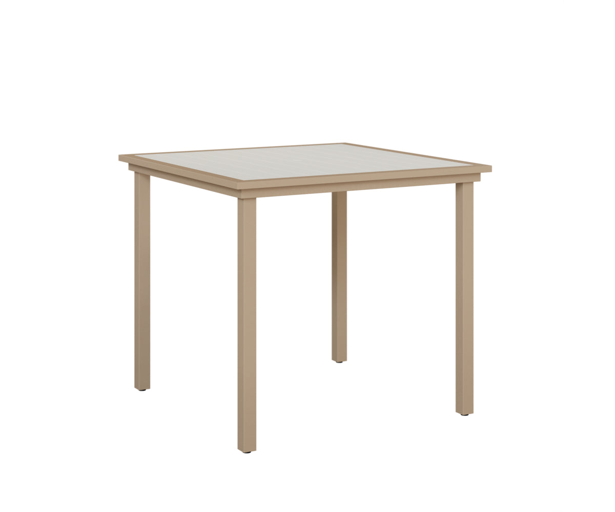 Vida 44" Poly Square Bar Table
