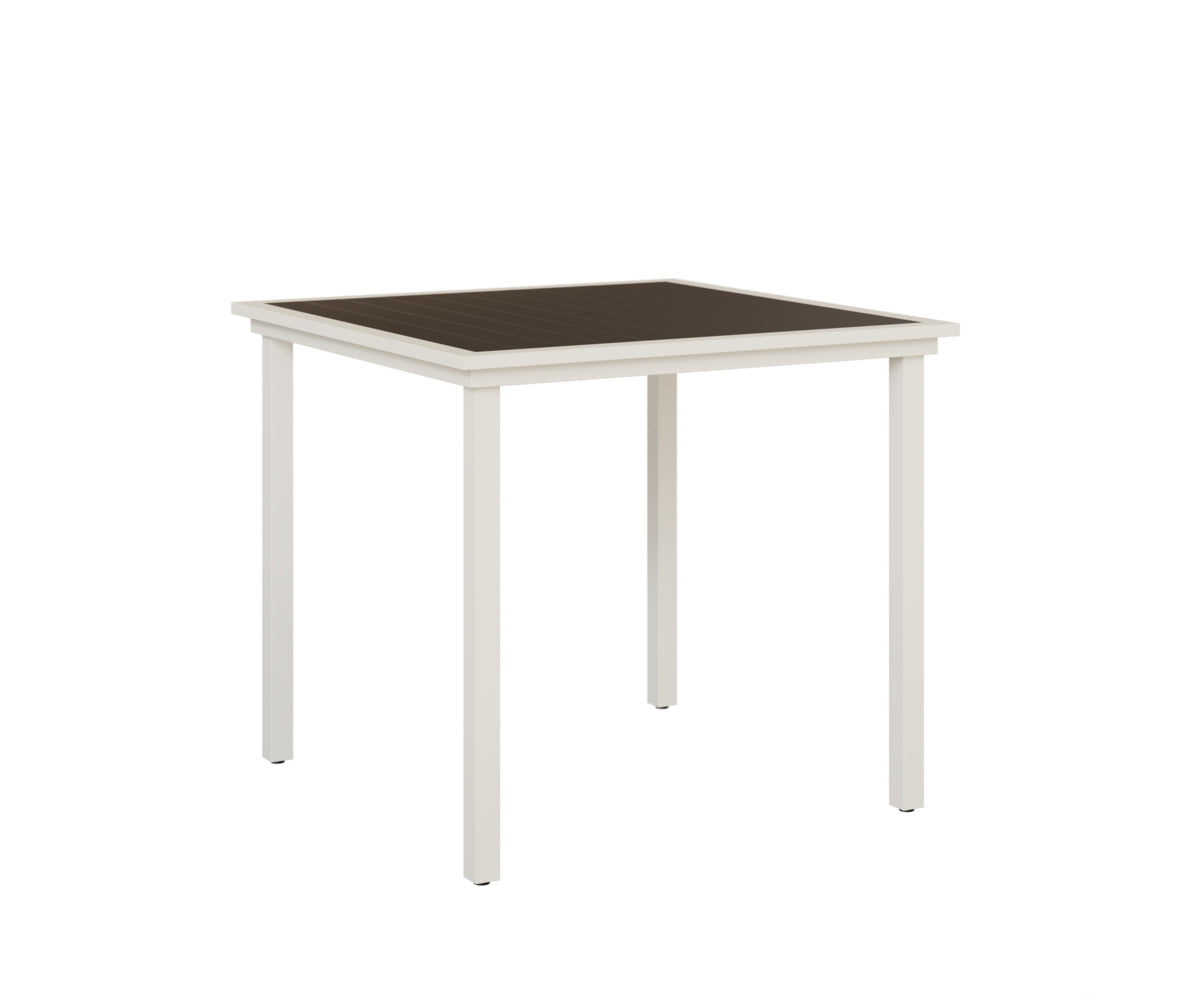 Vida 44" Poly Square Bar Table