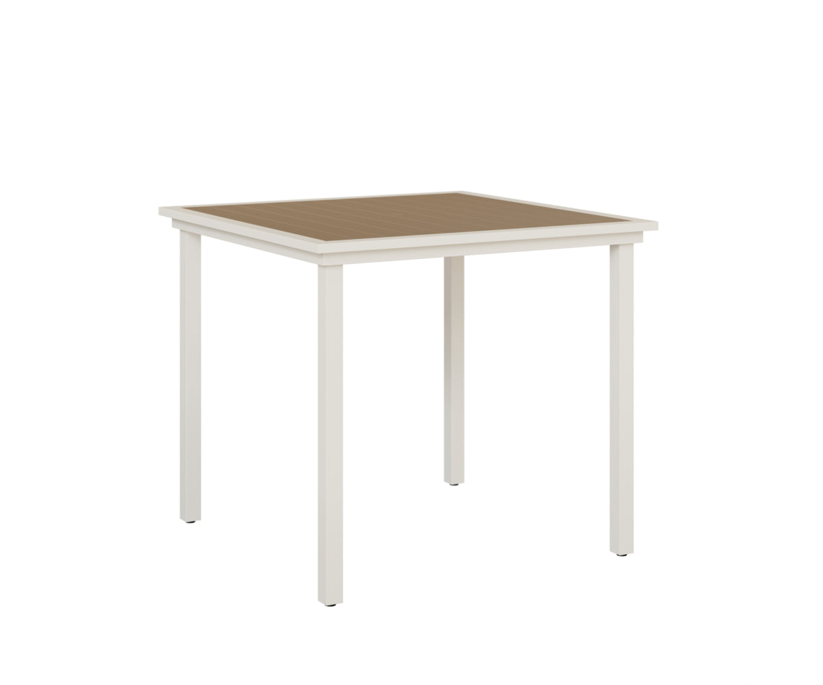 Vida 44" Poly Square Bar Table