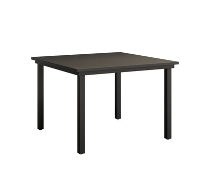 Vida 44" Aluminum Square Dining Table