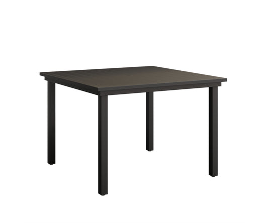 Vida 44" Poly Square Dining Table