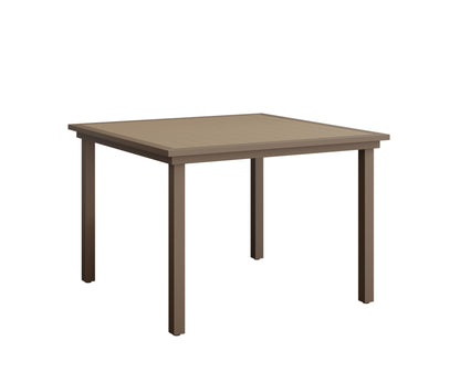 Vida 44" Poly Square Dining Table