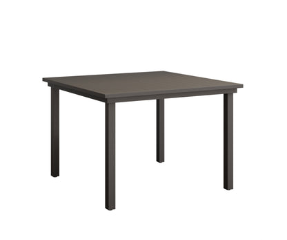 Vida 44" Aluminum Square Dining Table