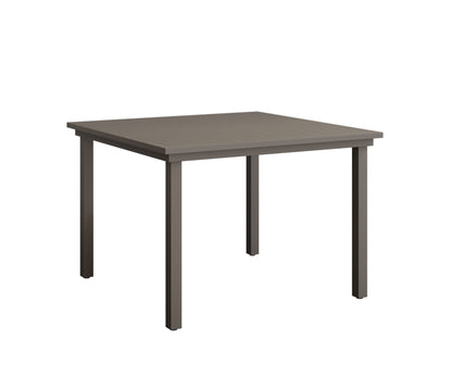 Vida 44" Aluminum Square Dining Table