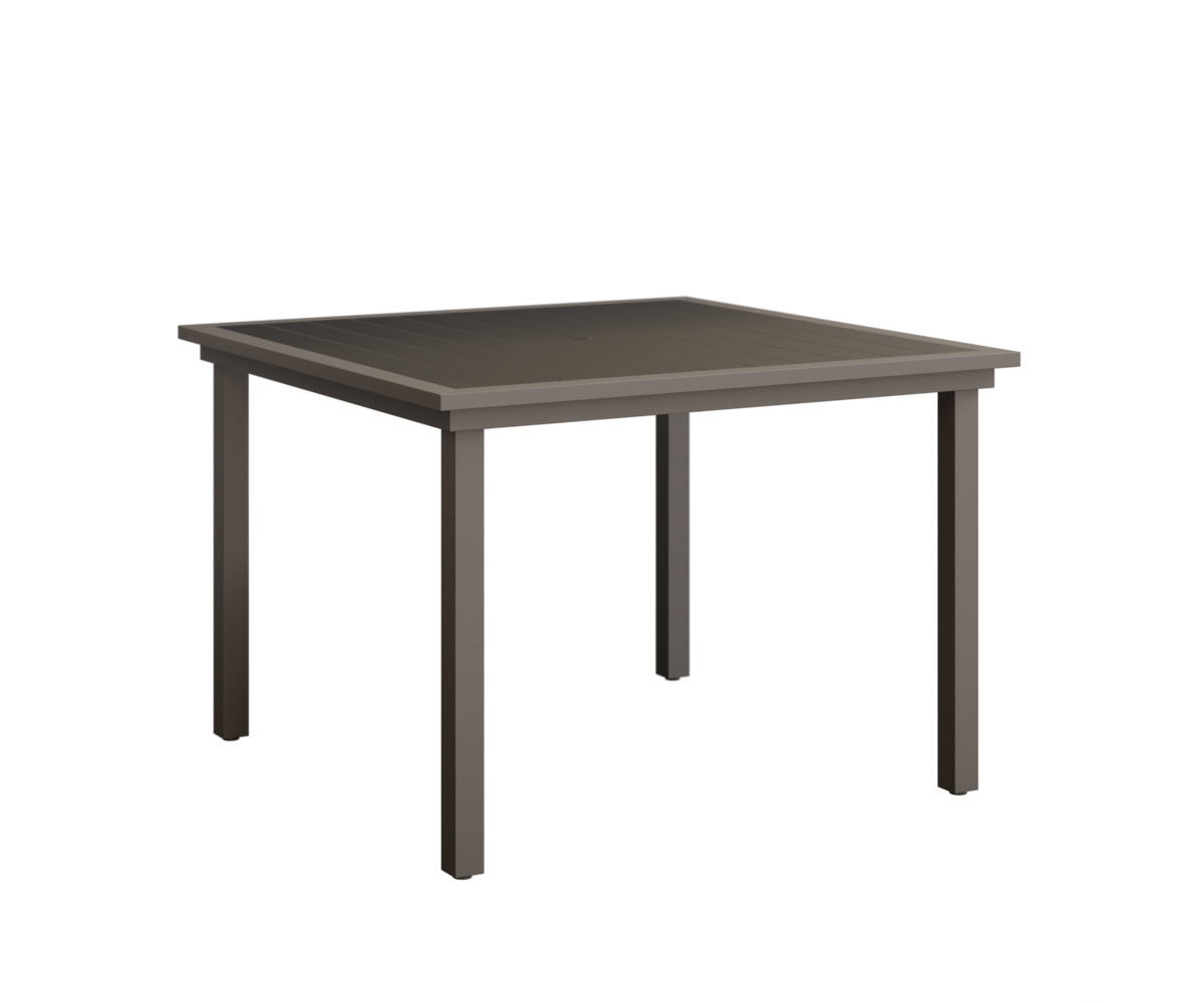Vida 44" Poly Square Dining Table
