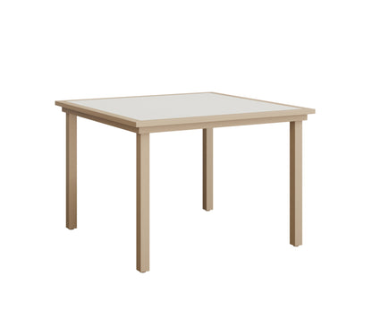 Vida 44" Poly Square Dining Table