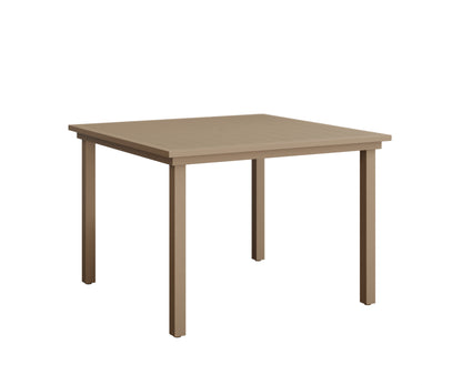Vida 44" Poly Square Dining Table