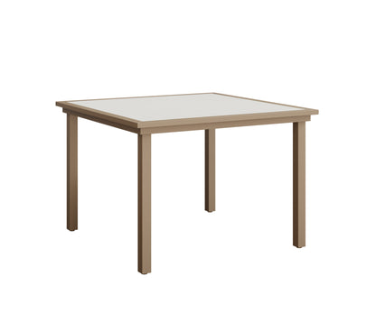 Vida 44" Poly Square Dining Table