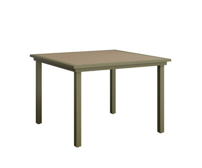Vida 44" Poly Square Dining Table