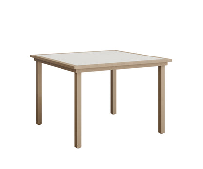 Vida 44" Poly Square Dining Table
