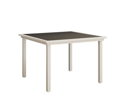 Vida 44" Poly Square Dining Table