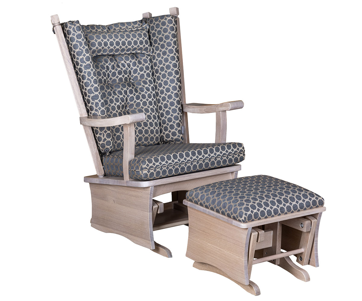 SFC Amish Ashland Panel Ottoman