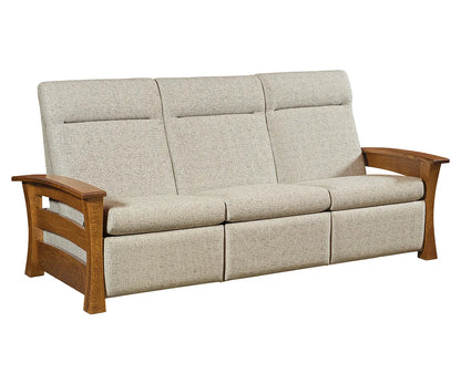 SFC Amish Barrington Wall Hugger Sofa Recliner