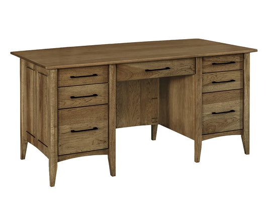 SFC Amish Atlantic Double Pedestal Desk